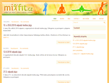 Tablet Screenshot of mixfit.cz